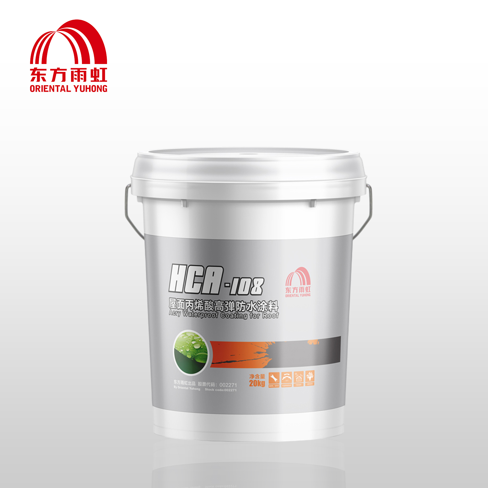 LỚP PHỦ CHỐNG THẤM ACRYLIC ĐÀN HỒI CAO HCA-108